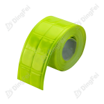 Reflective PVC Cloth Tapes - Sew One Fluorescent Pink Waterproof PVC Reflective Tape For Clothing